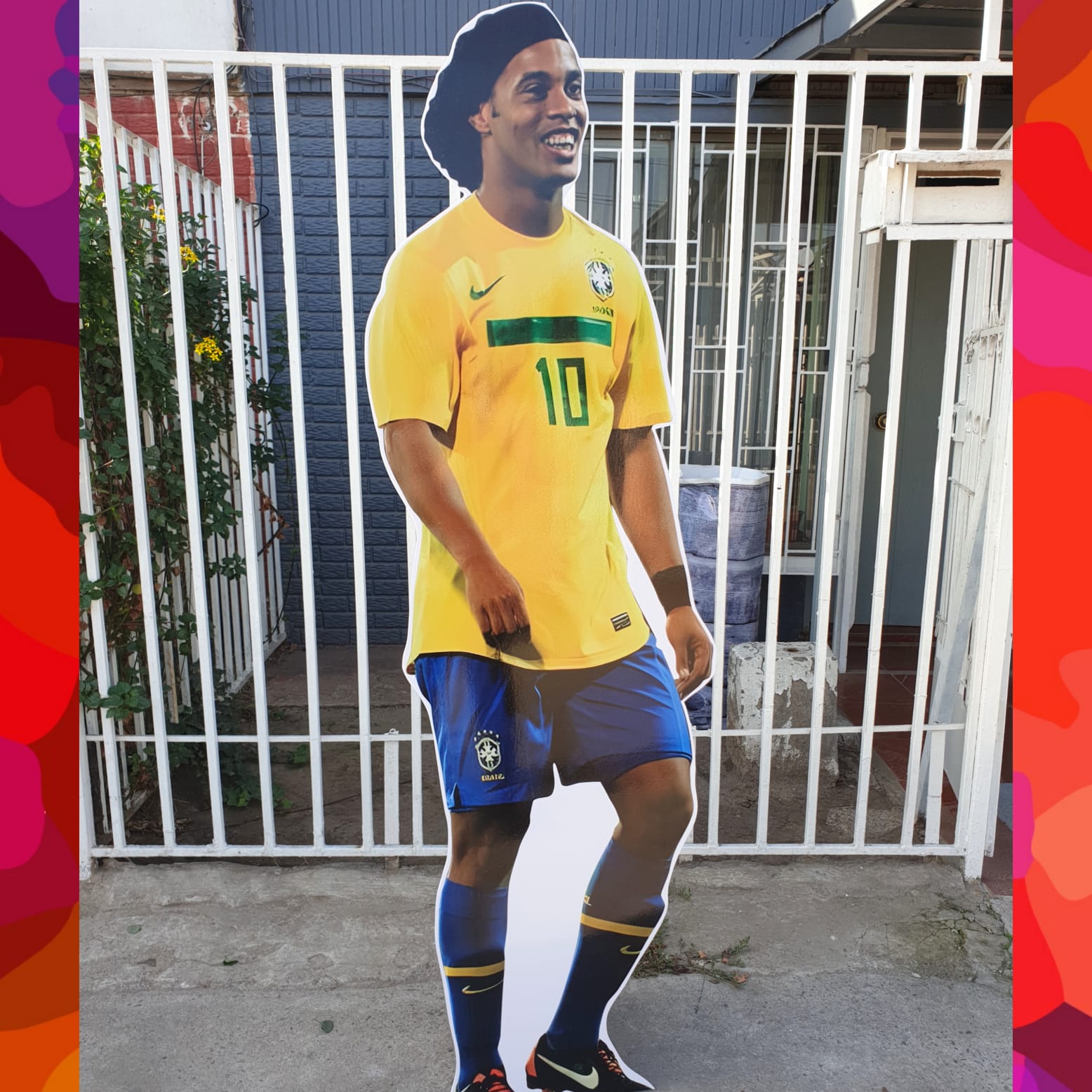 Figura Foam Ronaldinho 1.80cm.