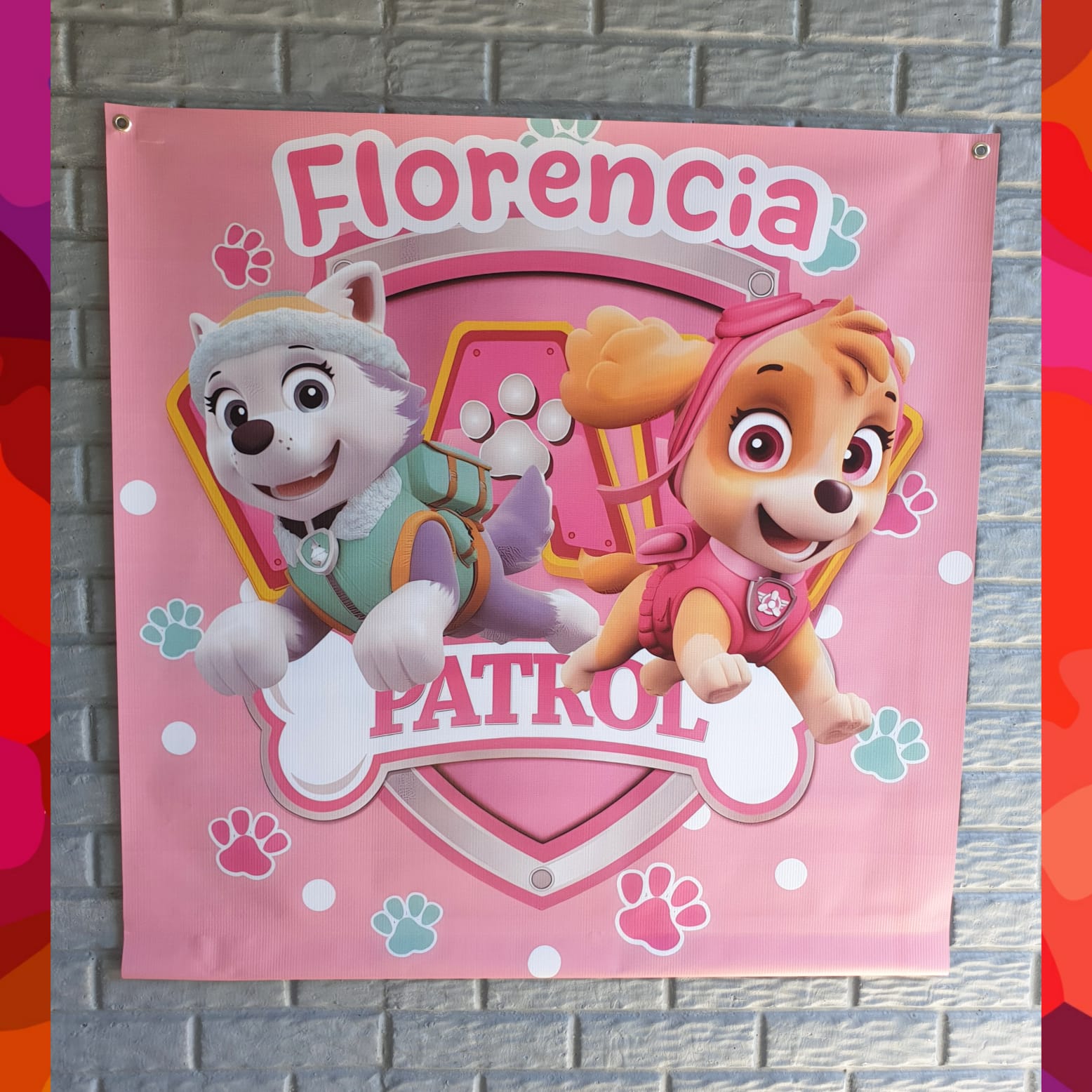 Pendon Paw Patrol Skye y Everest