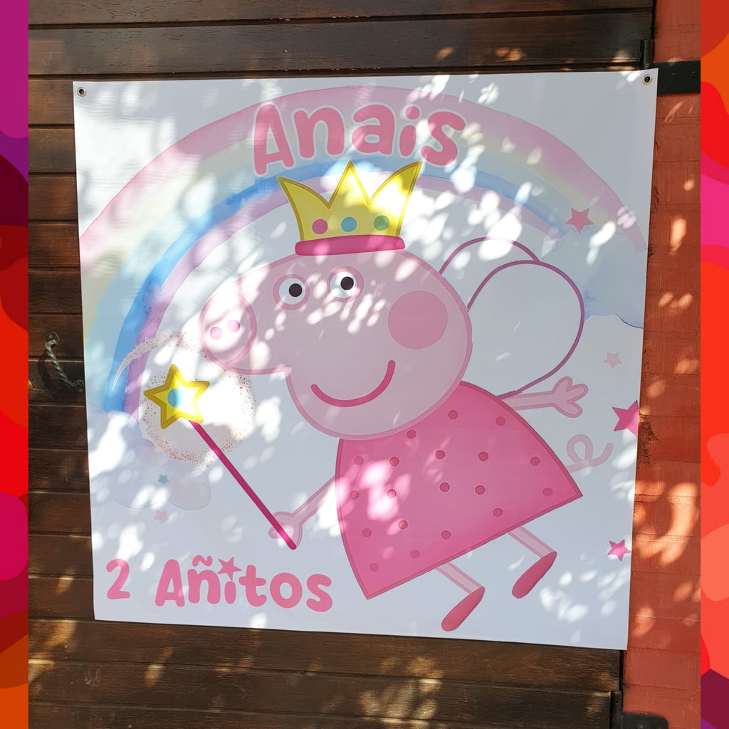 Pendón Peppa Pig