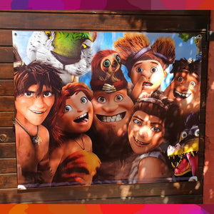 Pendón Los Croods