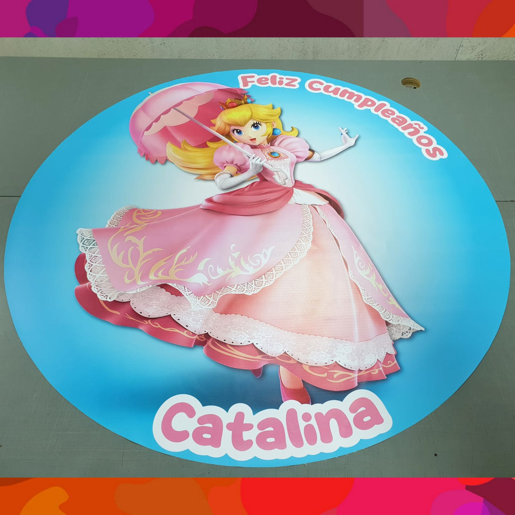 Pendón Princesa Peach