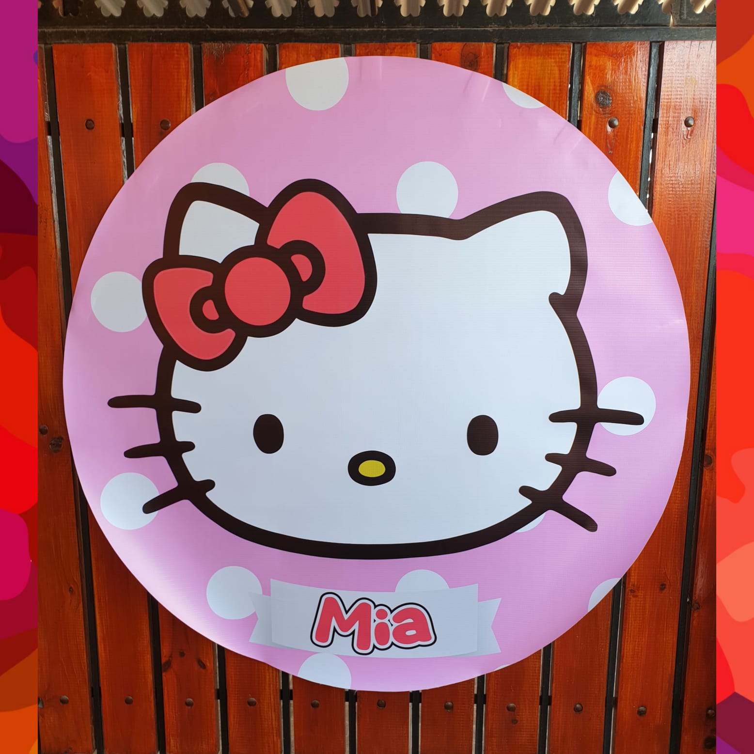 Pendón Hello Kitty