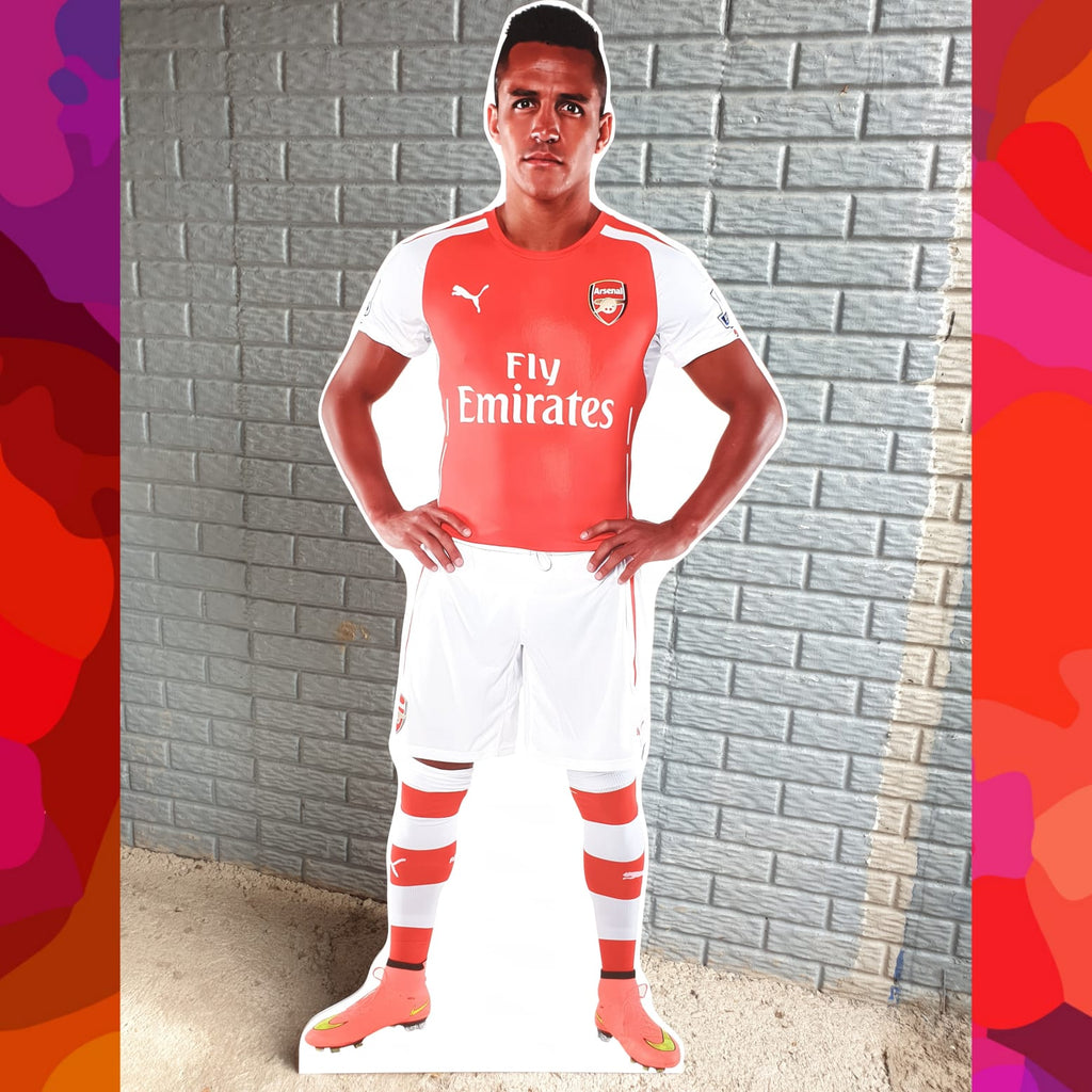 Figura Foam Alexis Sánchez Arsenal 1.80cm.