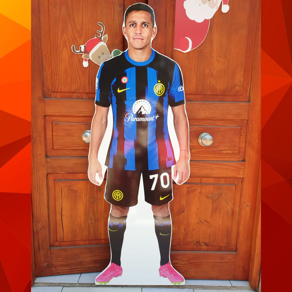 Figura Foam Alexis Sánchez Inter De Milán 1.80cm.