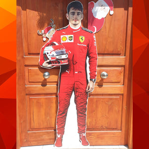 Figura Foam Charles Leclerc Casco 1.80cm.